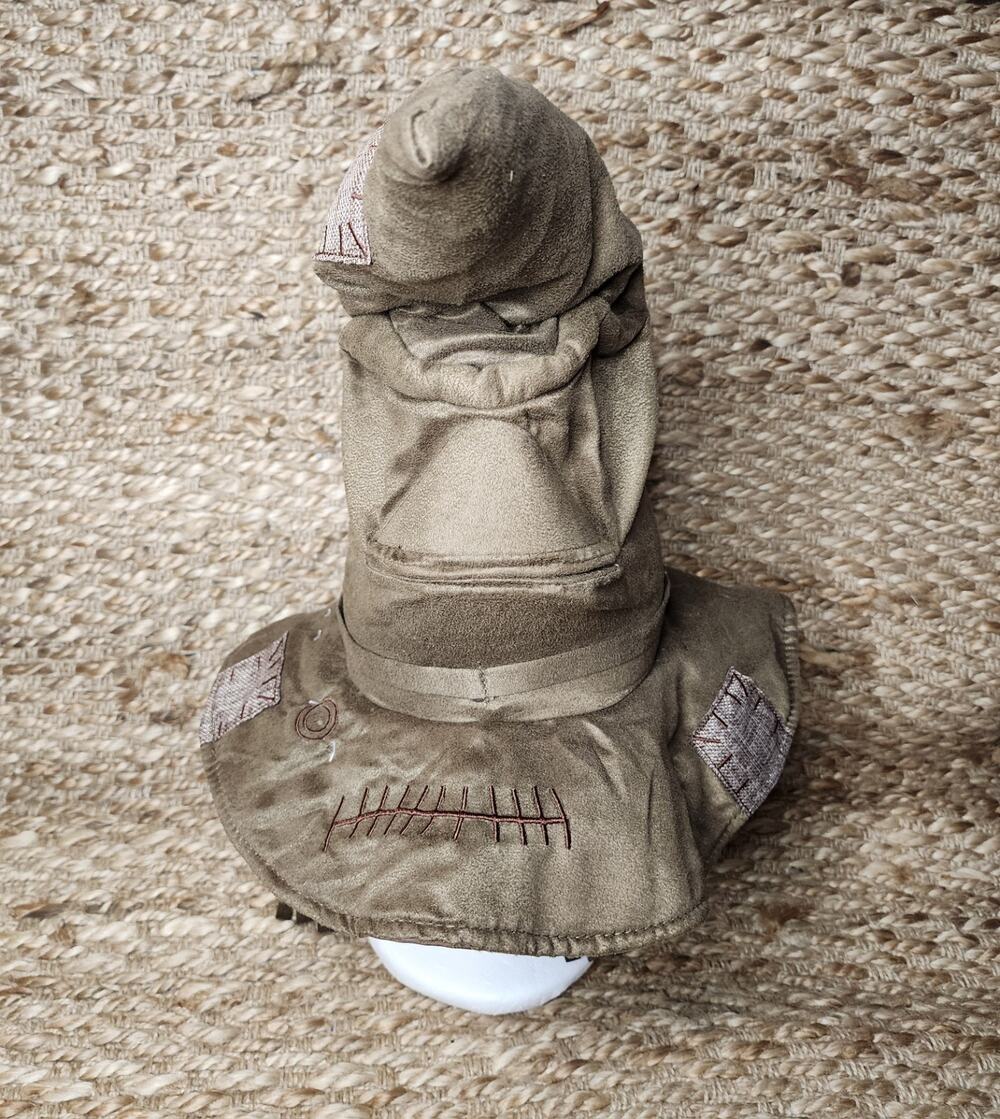 Harry Potter Talking Moving Sorting Hat Brown Wizarding World Cosplay Halloween